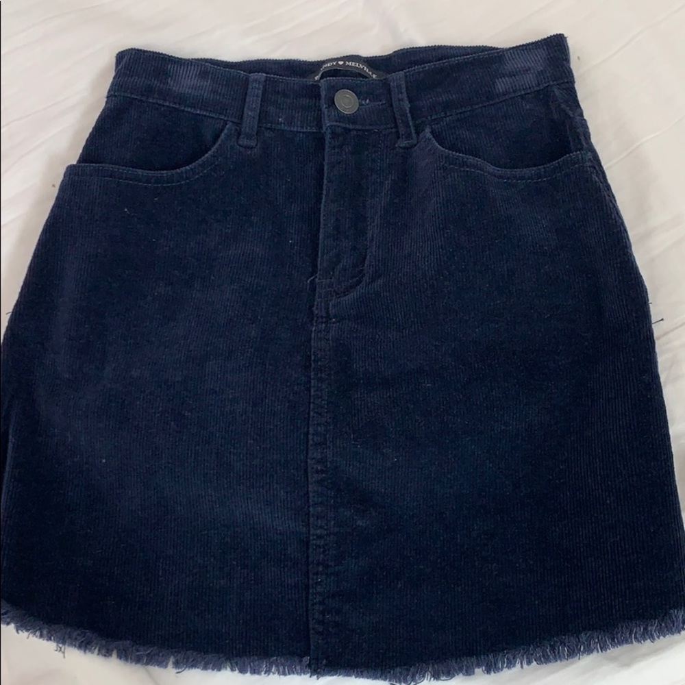 Brandy Melville never worn dark blue mini skirt